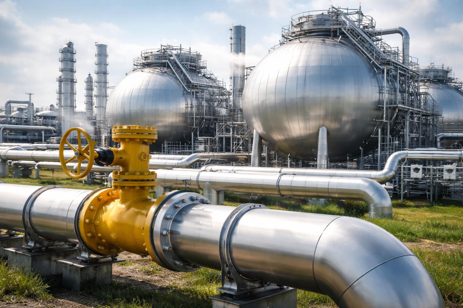 Redaktionelle Szene zum Thema „OMV-Chef Stern warnt vor knappen Gasspeichern“