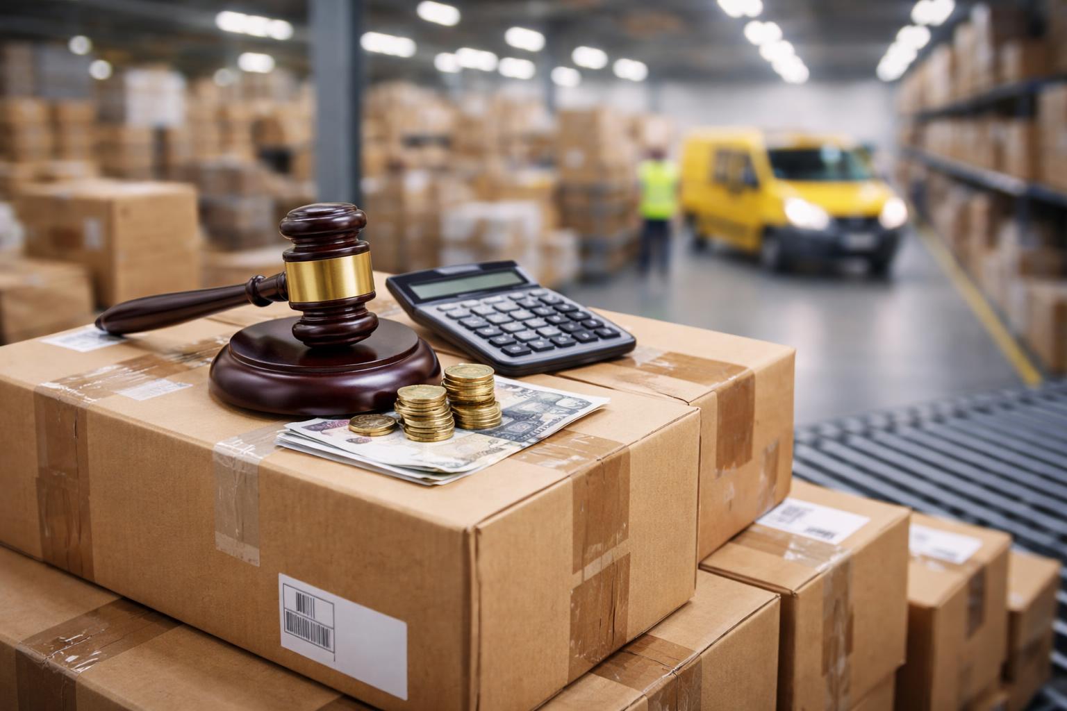 Redaktionelle Szene zum Thema „Paketsteuer stößt weiter auf Widerstand“