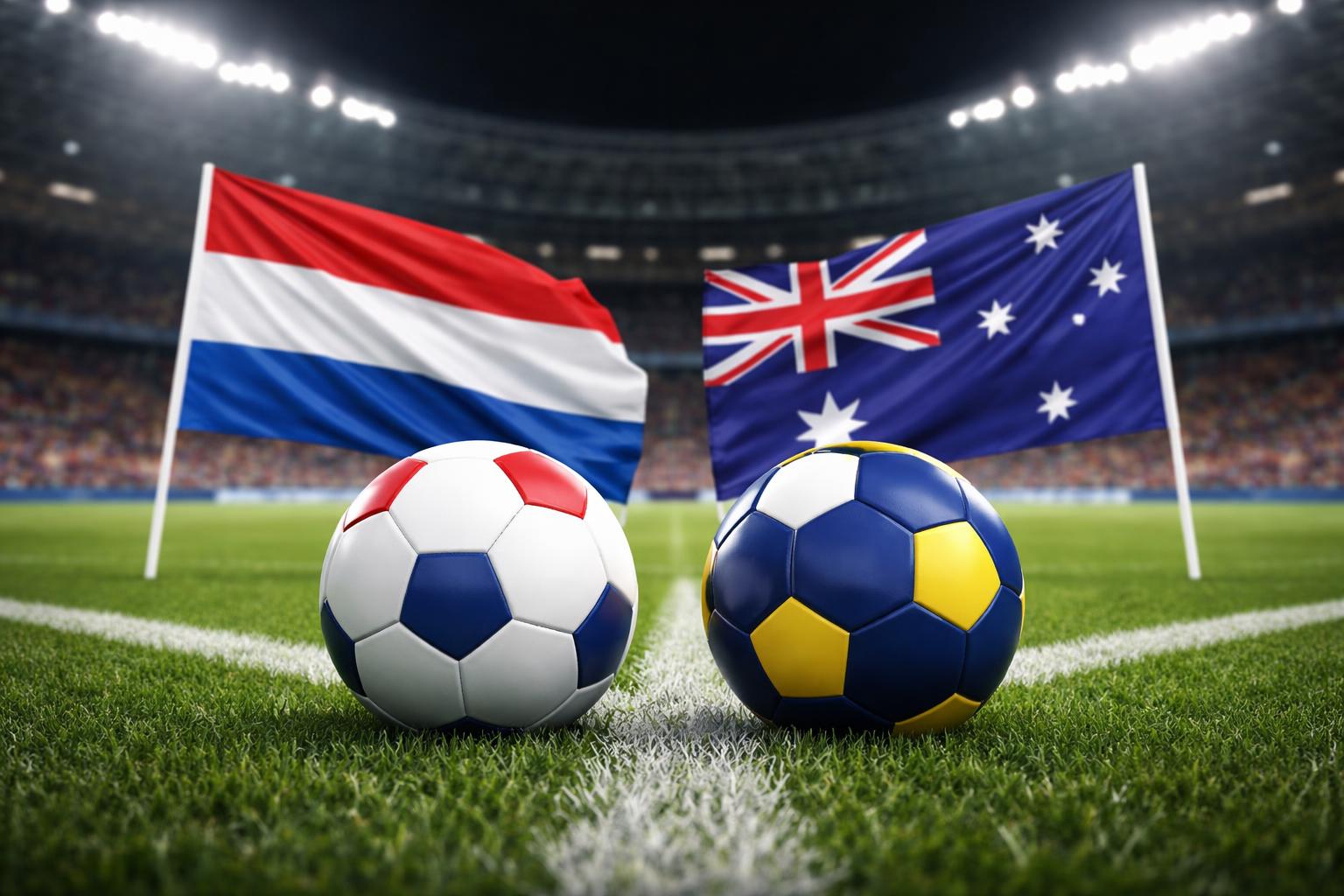 Redaktionelle Szene zum Thema „Paraguay und Australien vor dem Sprung ins WM-Achtelfinale“