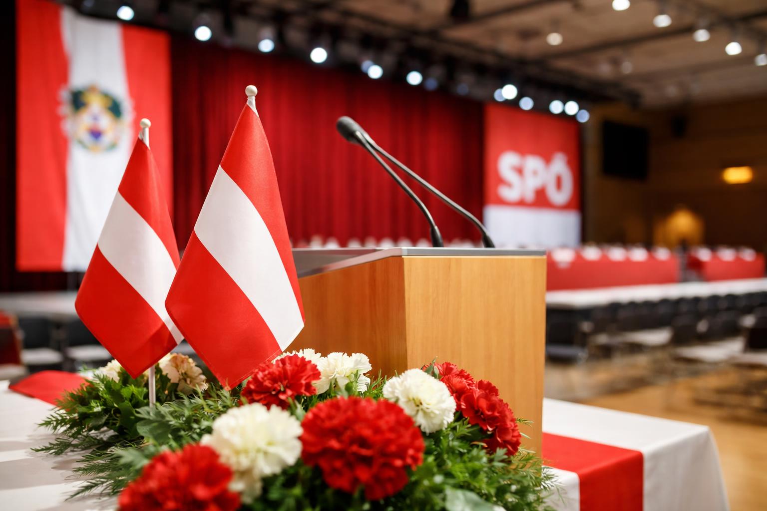 Redaktionelle Szene zum Thema „Peter Eder übernimmt Führung der Salzburger SPÖ“