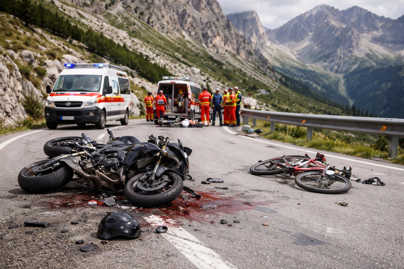 Redaktionelle Szene zum Thema „Peter Runggaldier bei Unfall in den Dolomiten schwer verletzt“