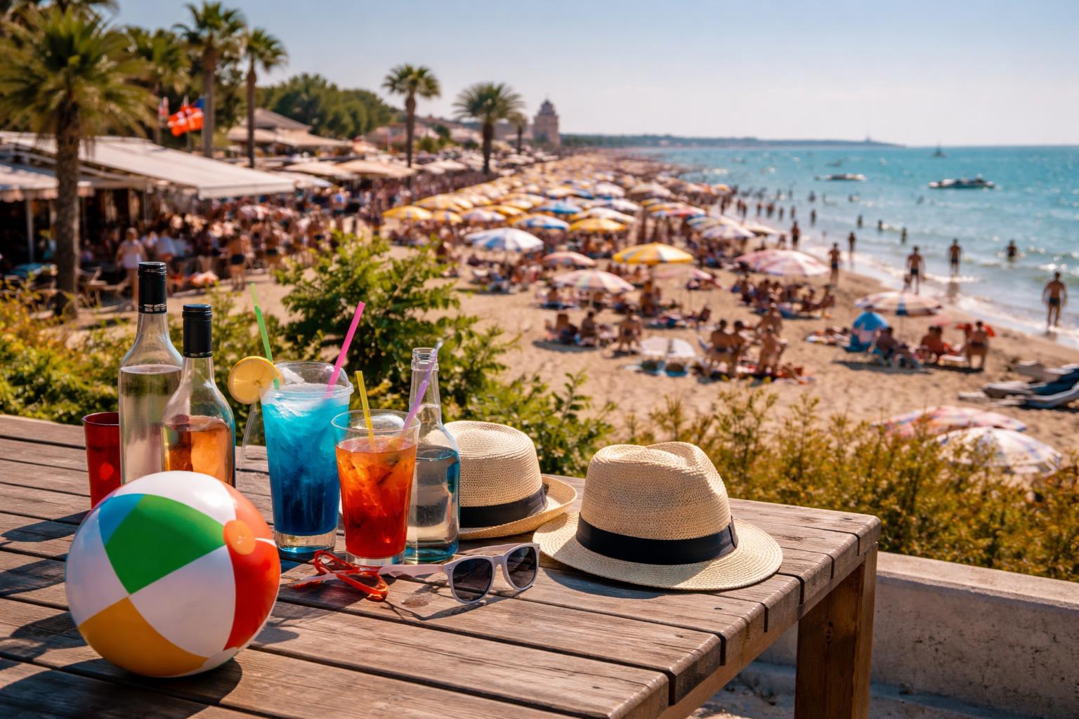 Redaktionelle Szene zum Thema „Pfingsten in Lignano: Was Partygäste an der Adriaküste anboten“