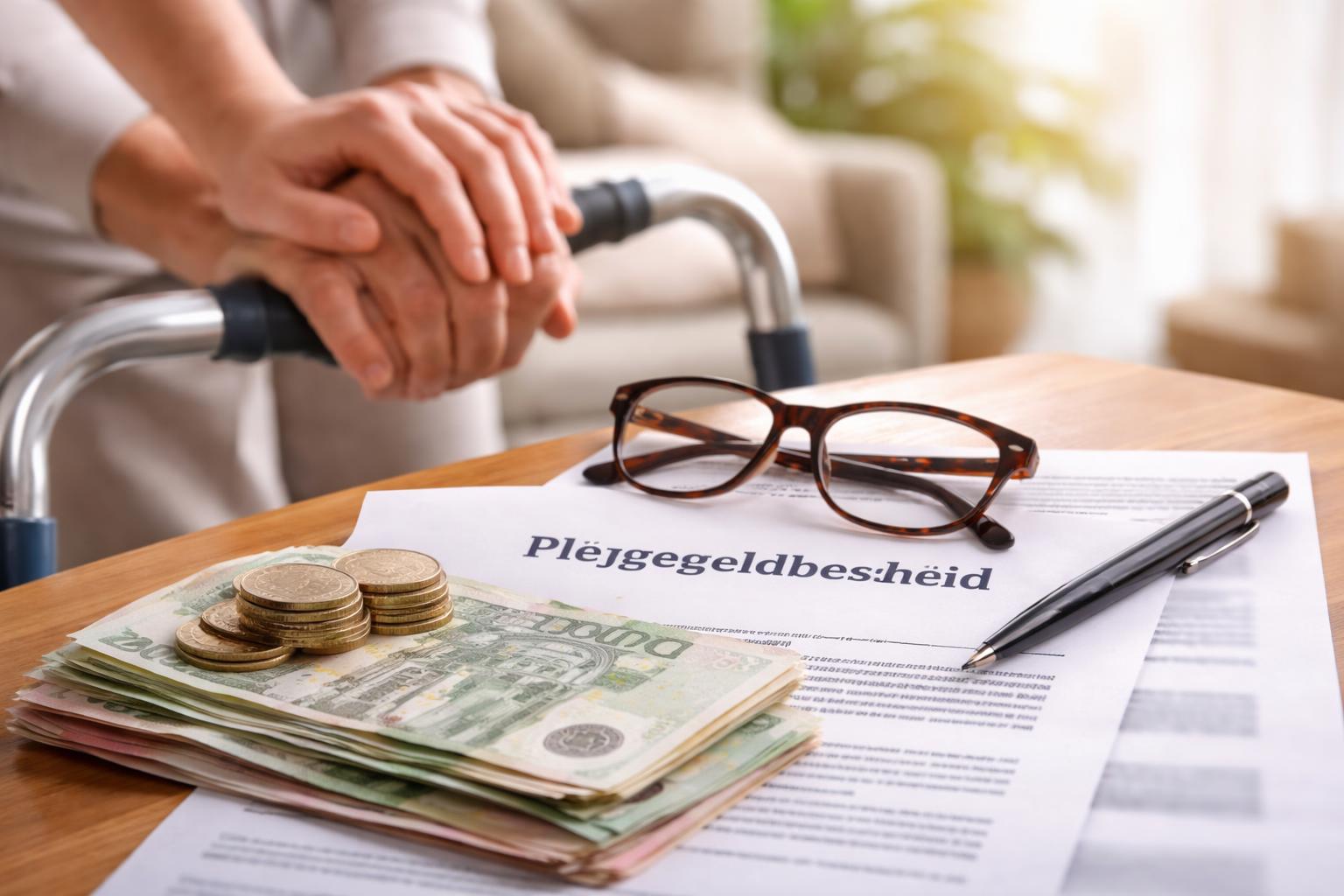 Redaktionelle Szene zum Thema „Pflegegeld: Zahl der Bezieher im Juni weiter gestiegen“