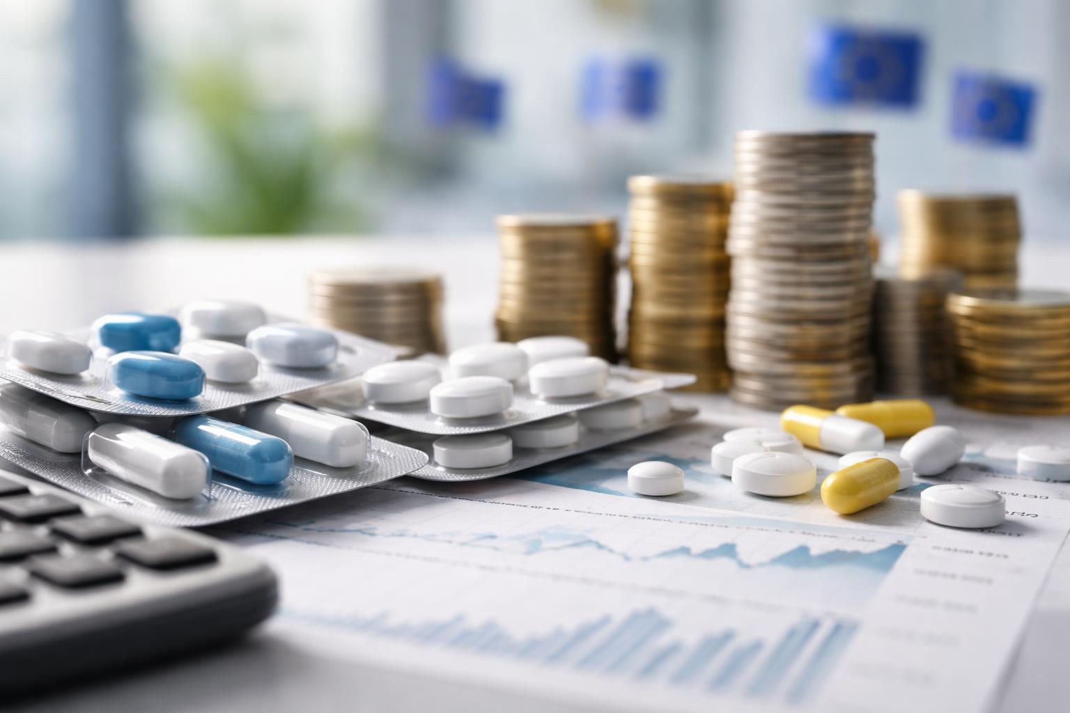 Redaktionelle Szene zum Thema „Pharmabranche warnt vor Preisdruck auf Europas Medikamentenmärkten“