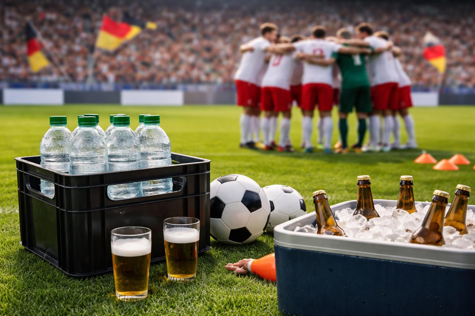 Redaktionelle Szene zum Thema „Pia Hierzeggers WM-Blick auf Trinkpausen und Teamrituale“