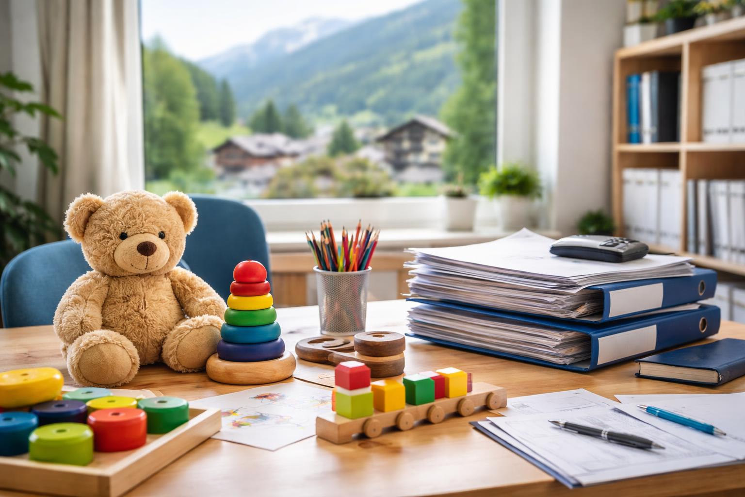 Redaktionelle Szene zum Thema „Pinzgau verzeichnet kräftigen Anstieg bei Erziehungshilfen“