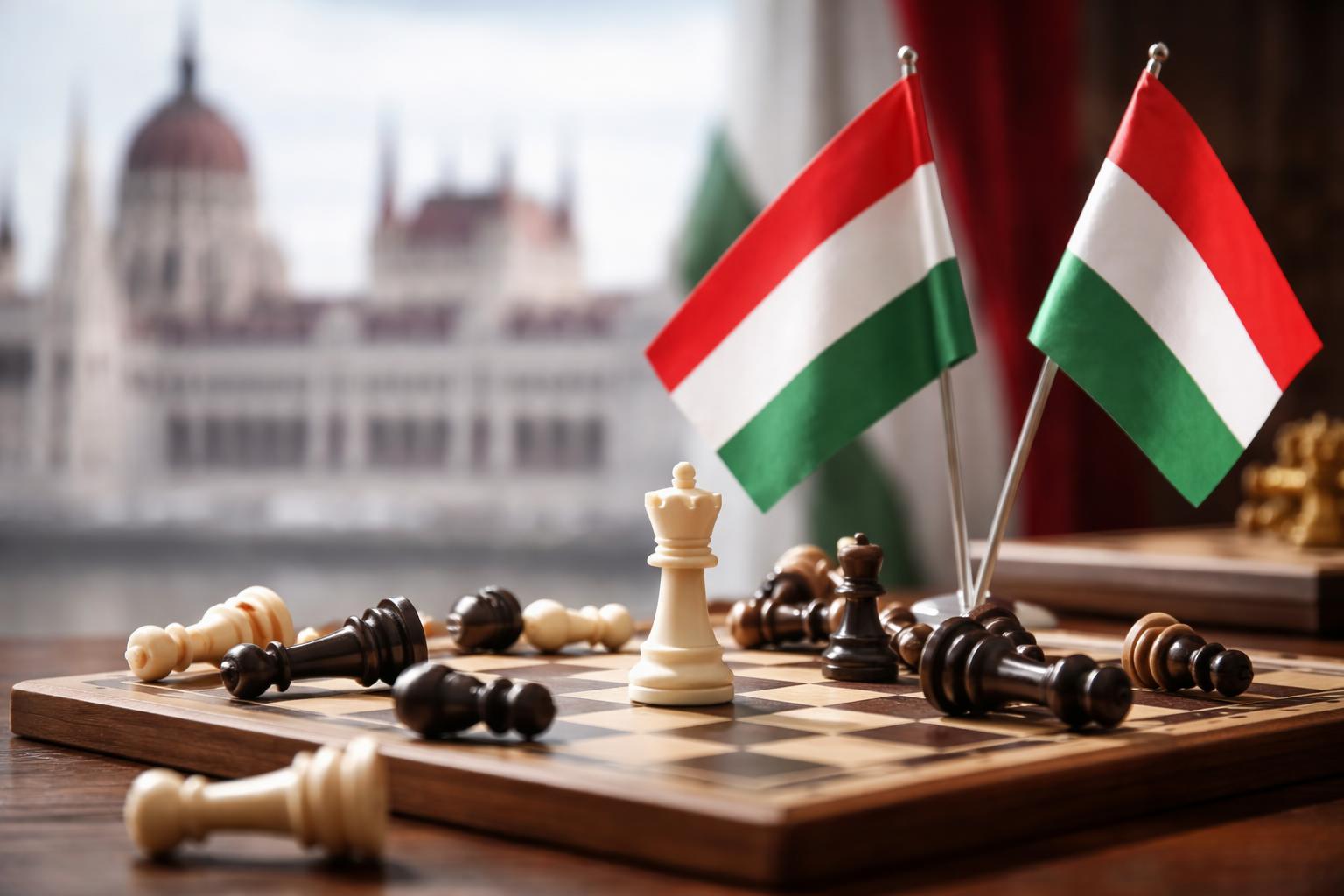 Redaktionelle Szene zum Thema „Polgár als Präsidentin? Ungarns Opposition setzt auf Schachlegende“
