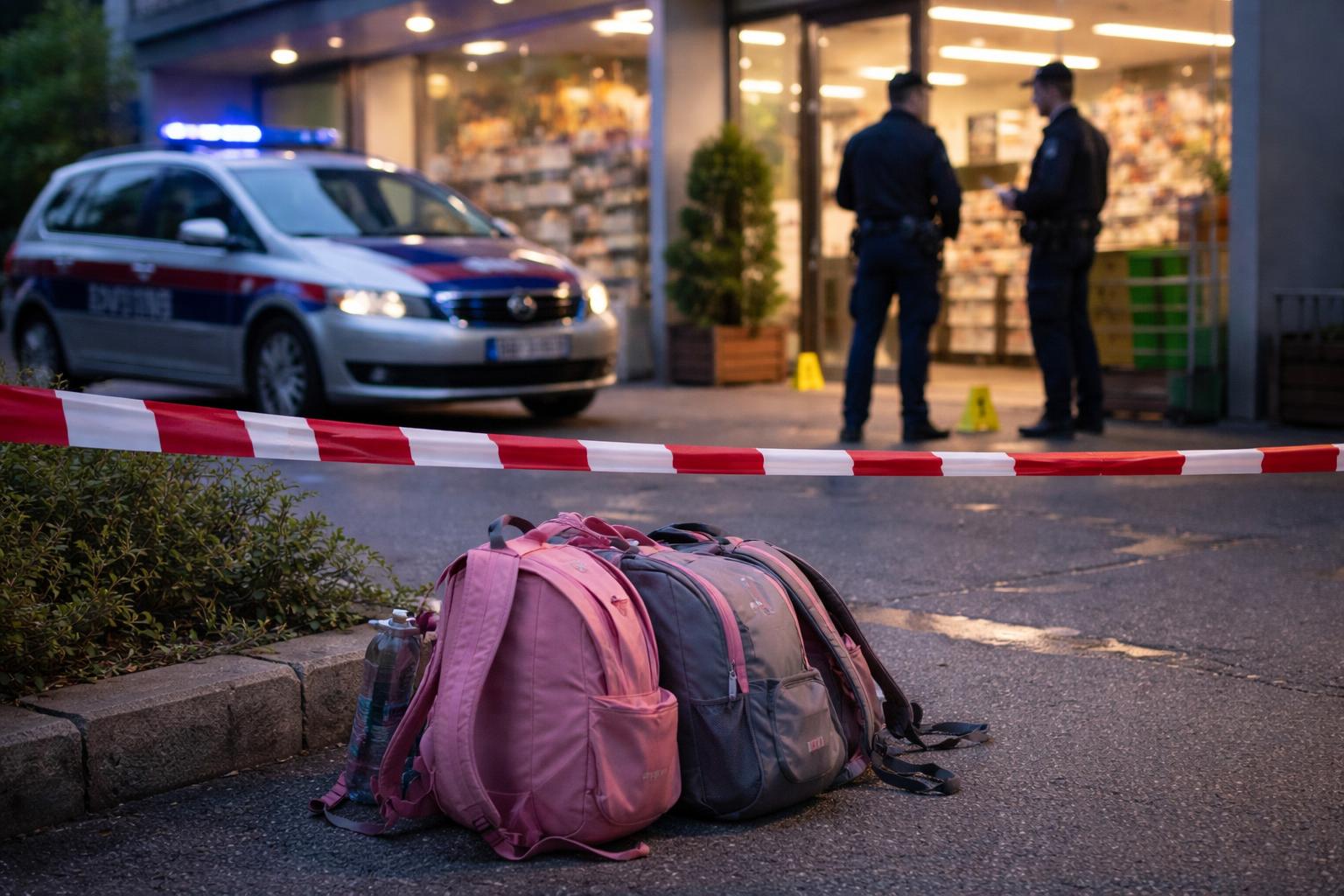 Redaktionelle Szene zum Thema „Polizei ermittelt in Wien-Favoriten nach Belästigung von drei Mädchen“
