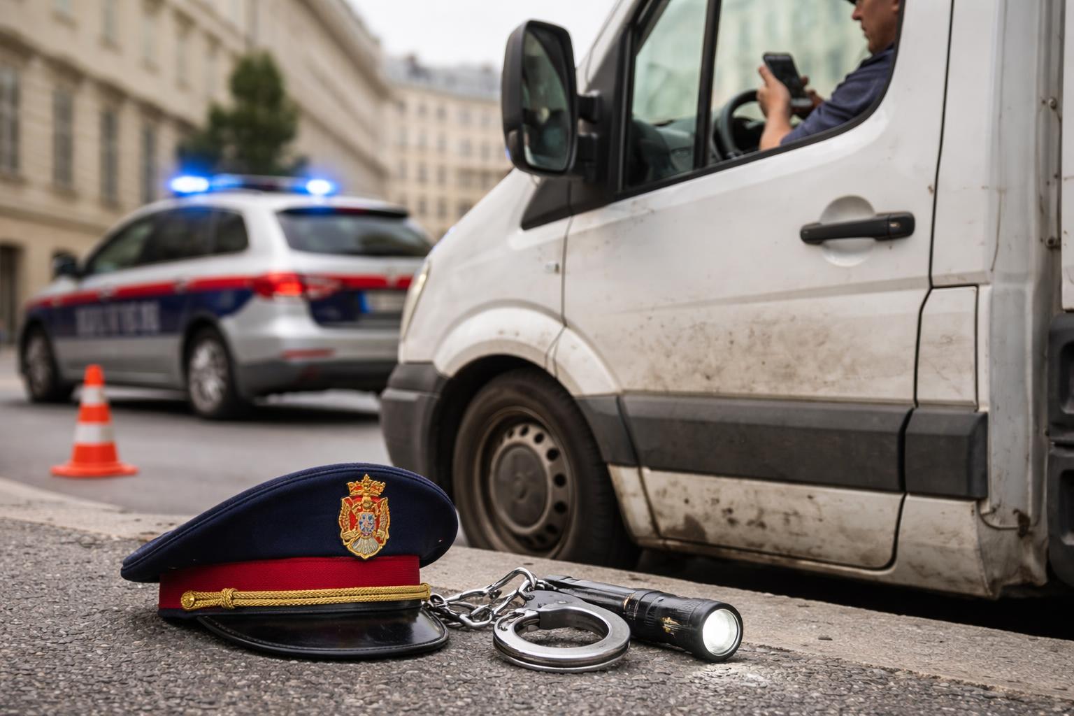 Redaktionelle Szene zum Thema „Polizist bei Flucht durch Wien mitgeschleift – Lenker erst mit Faustschlag gestoppt“