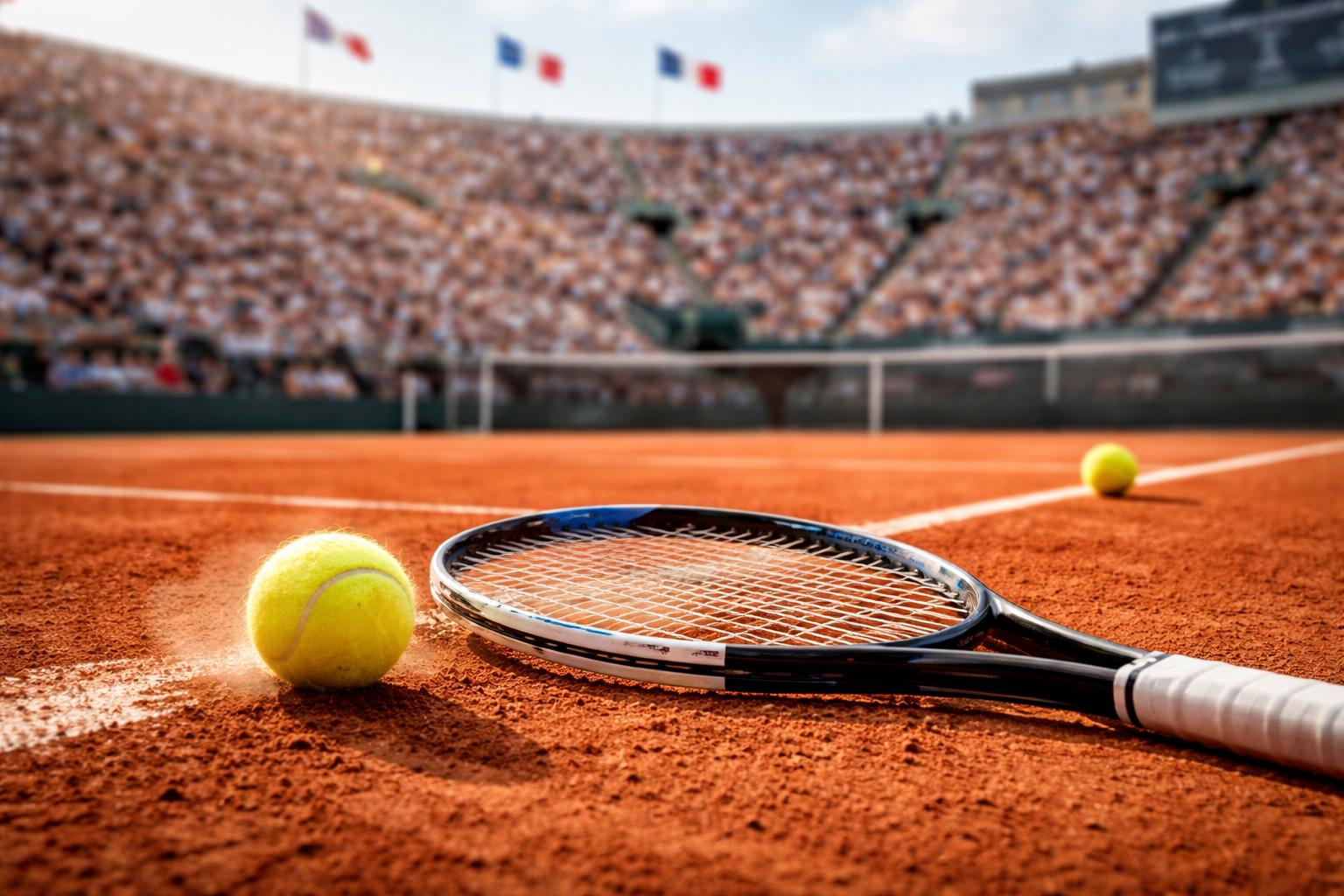 Redaktionelle Szene zum Thema „Potapowa wirft Titelverteidigerin Gauff aus den French Open“