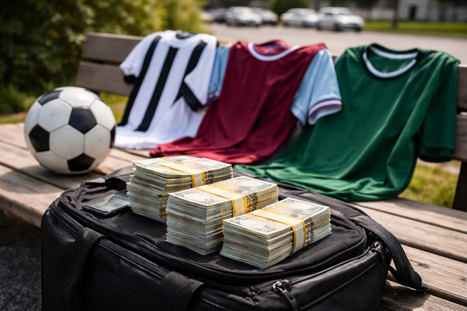 Redaktionelle Szene zum Thema „Premier League treibt den Transfermarkt mit hohen Ausgaben an“