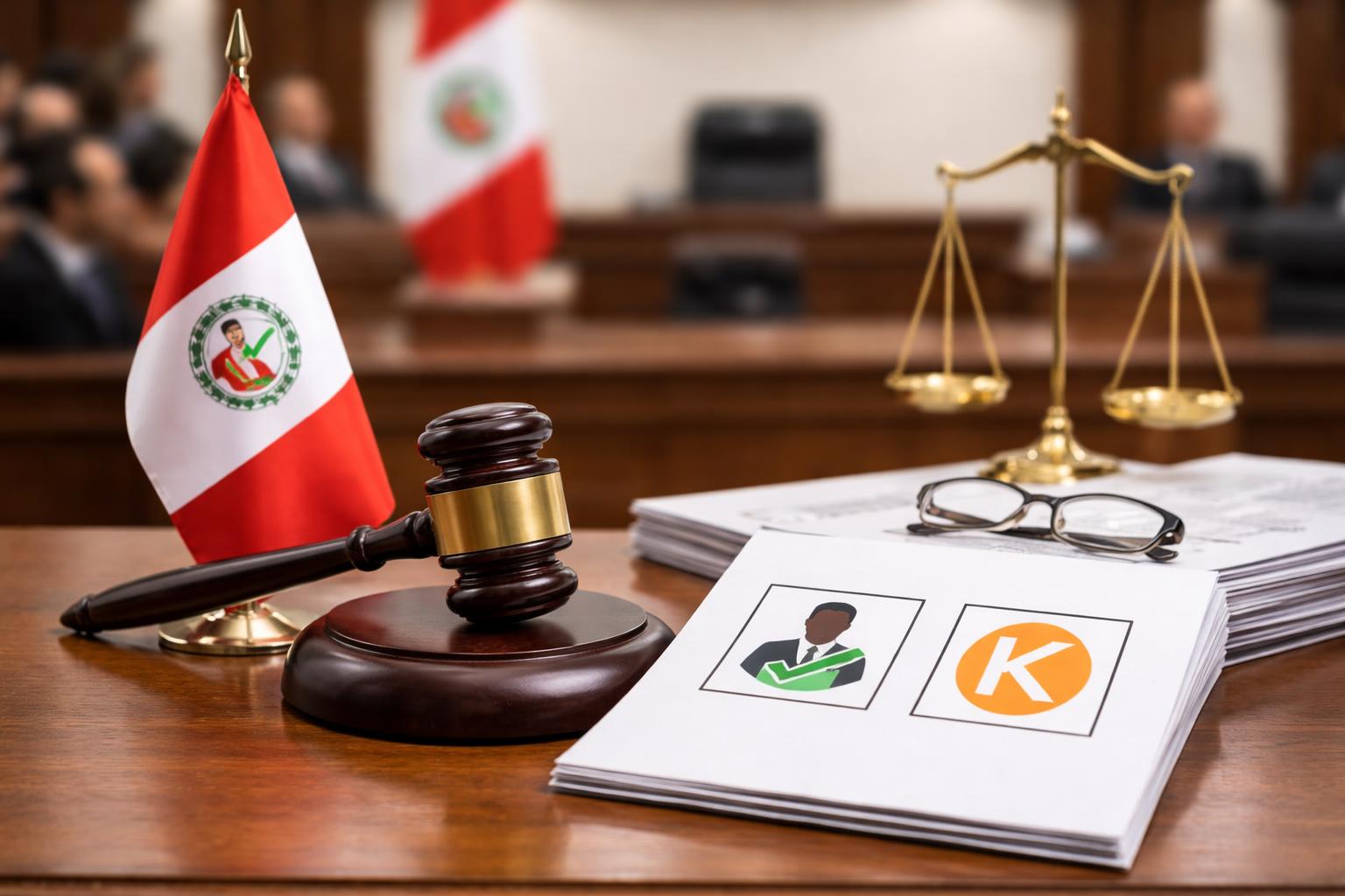 Redaktionelle Szene zum Thema „Prozess gegen linken Präsidentschaftskandidaten Sánchez in Peru angeordnet“
