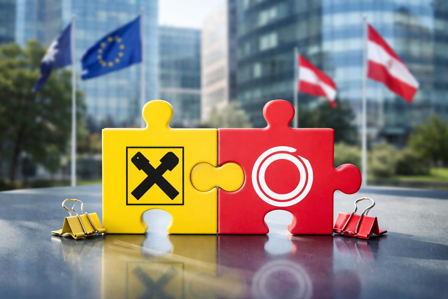 Redaktionelle Szene zum Thema „RBI sichert sich Mehrheit an Addiko Bank“
