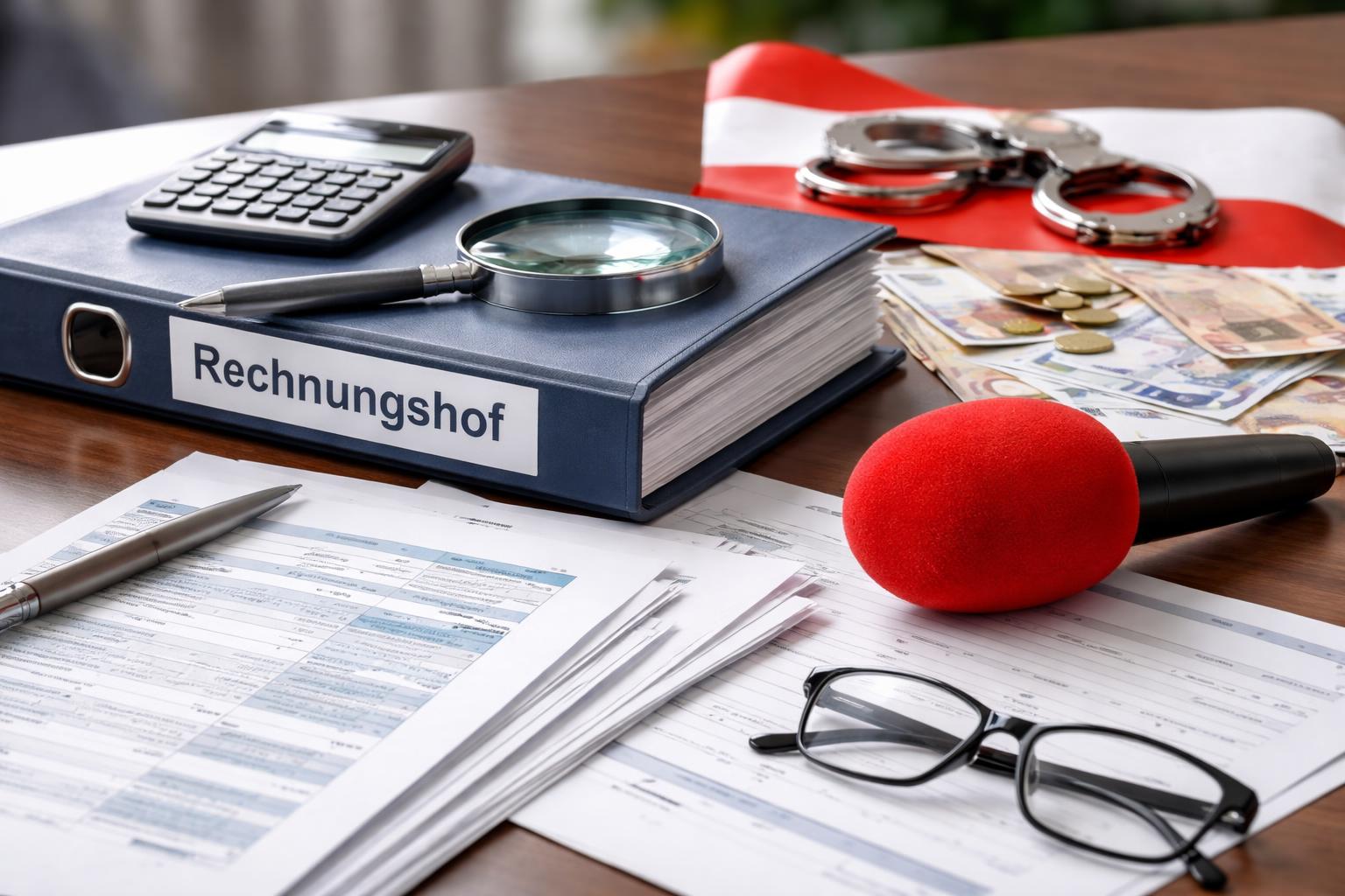 Redaktionelle Szene zum Thema „Rechnungshof prüft ORF-Verträge, Gehälter und Compliance“