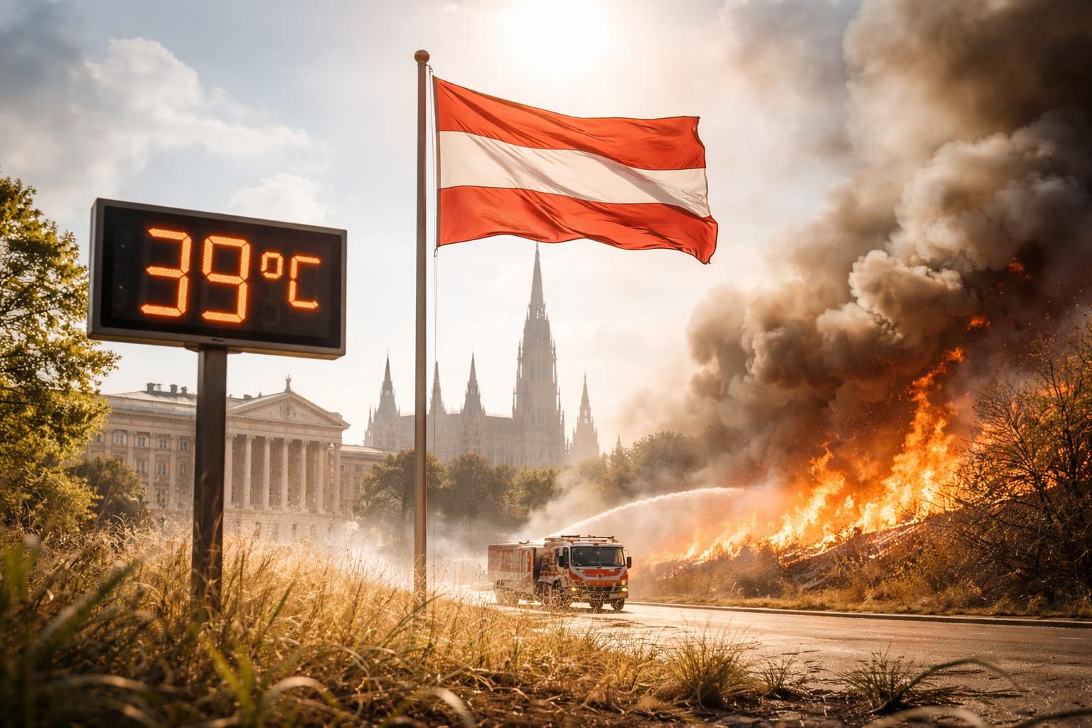 Redaktionelle Szene zum Thema „Rechte Narrative gegen den Klimaschutz gewinnen an Schärfe“