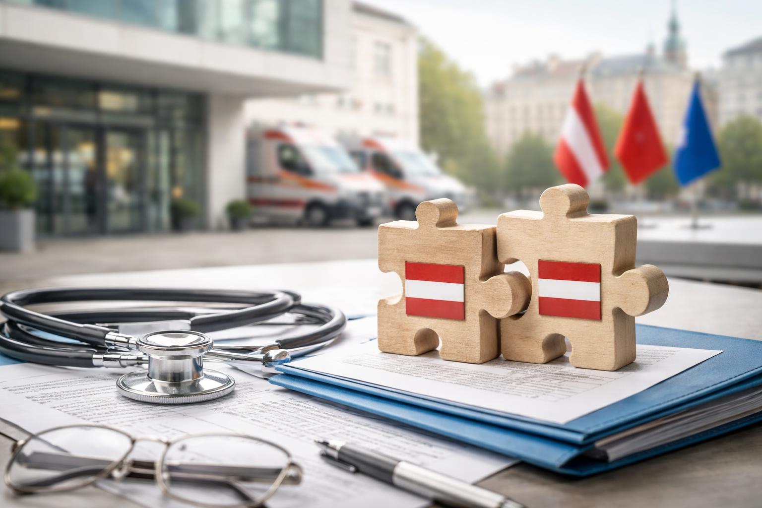 Redaktionelle Szene zum Thema „Reformen im Gesundheitssystem: Was Bund, Länder und Gemeinden jetzt versprechen“