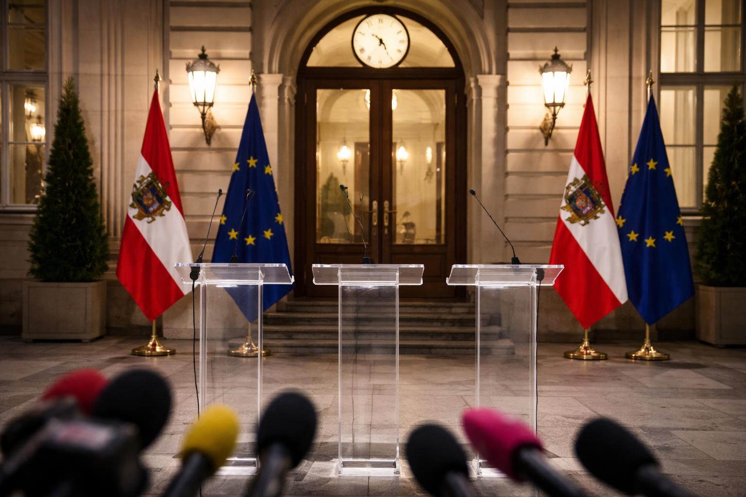 Redaktionelle Szene zum Thema „Reformpartnerschaft kurz vor Mitternacht präsentiert“