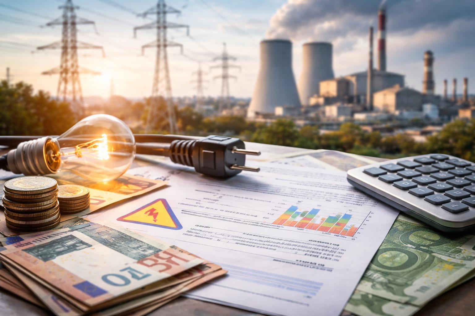 Redaktionelle Szene zum Thema „Regierung beschließt Krisenmechanismus für Strompreis und neues Paket für die Industrie“