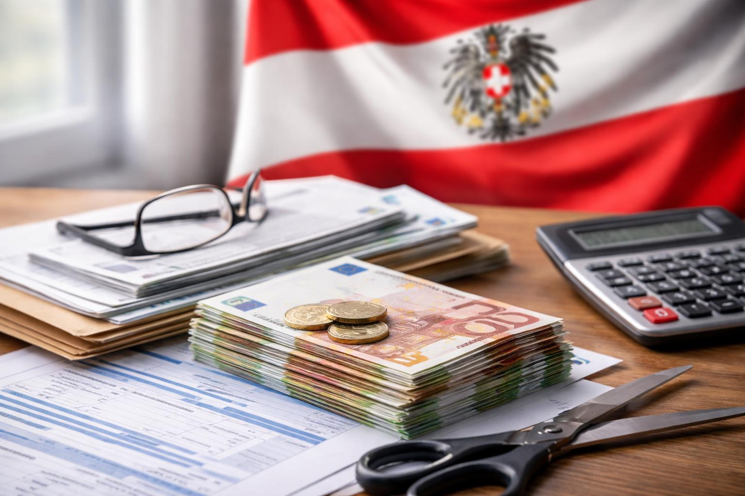 Redaktionelle Szene zum Thema „Regierung plant Kürzungen bei der Notstandshilfe – Pensionsbonus bleibt, Einkommen des Partners wird doch nicht angerechnet“