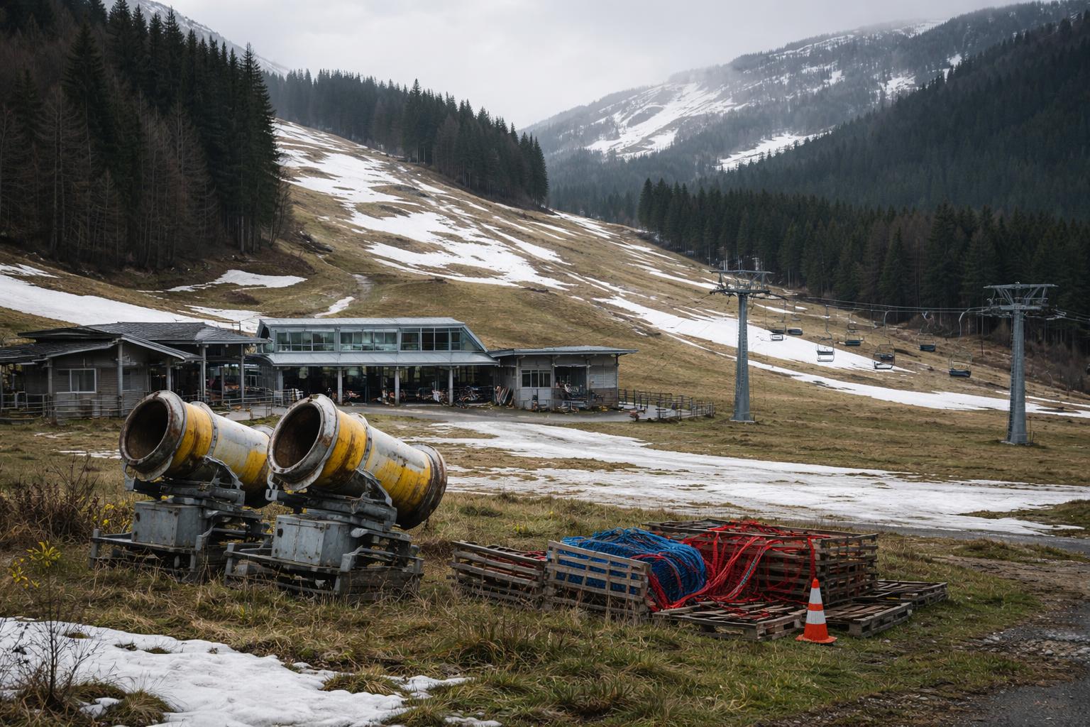 Redaktionelle Szene zum Thema „Rettung des Karkogel-Skigebiets in Abtenau gescheitert“
