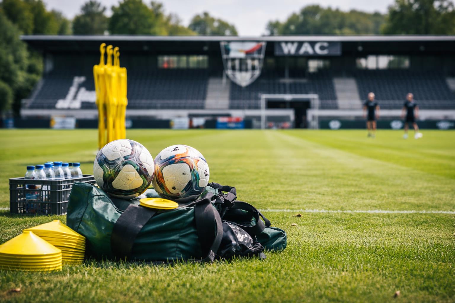 Redaktionelle Szene zum Thema „Riegler vor Ligaauftakt: WAC will sich bei Transfers nicht drängen lassen“