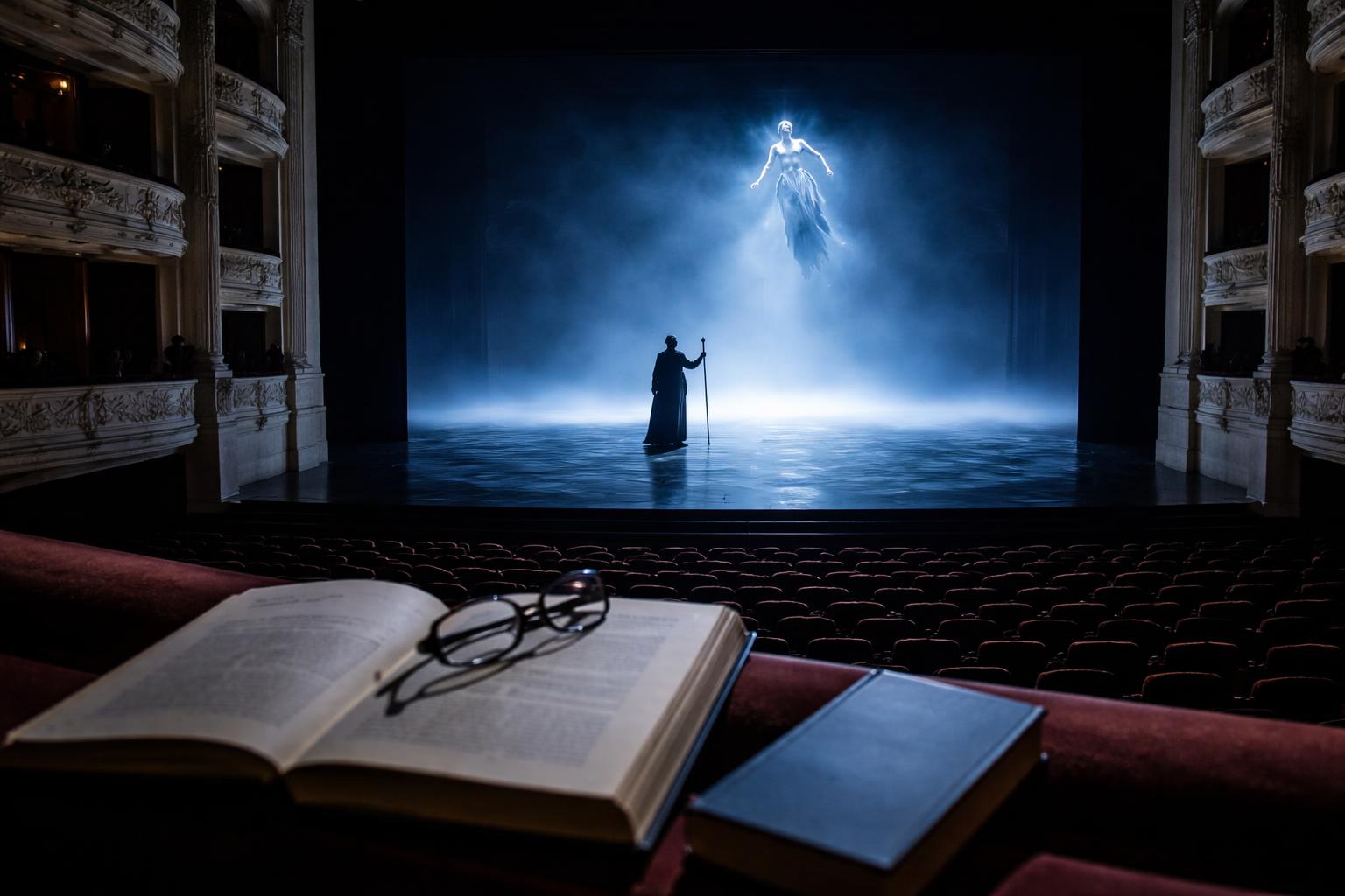 Redaktionelle Szene zum Thema „Robert Wilsons „The Tempest“ in Wien: ein letzter Triumph des Bildermagiers“