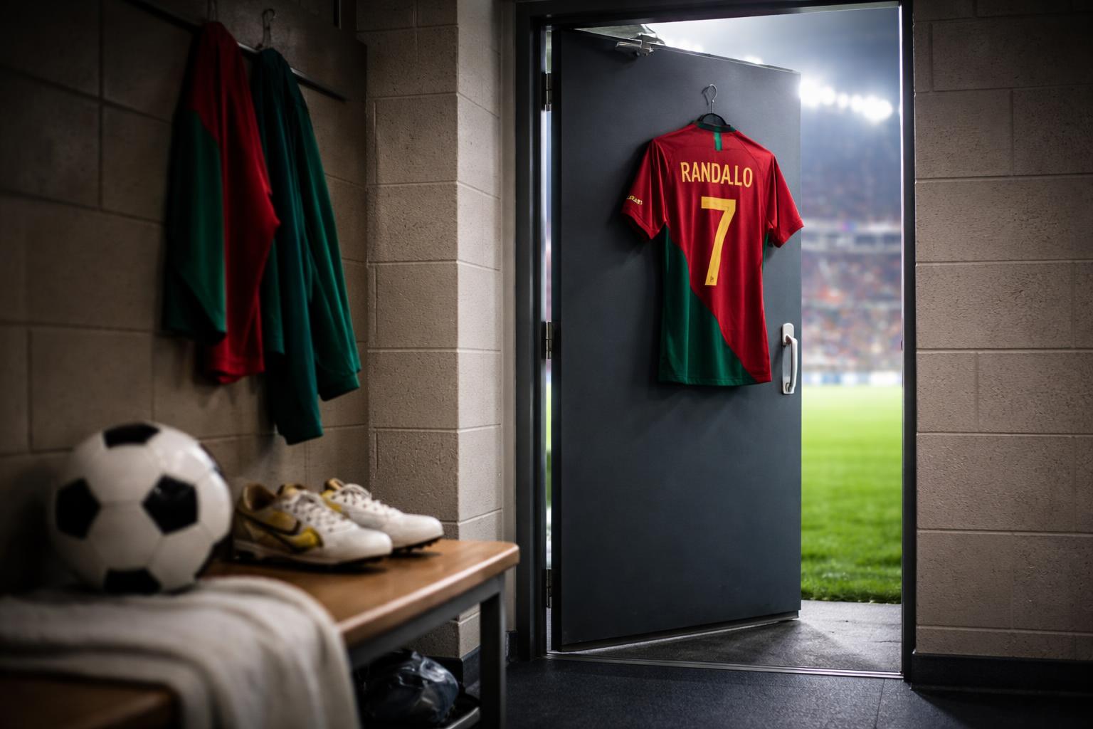 Redaktionelle Szene zum Thema „Ronaldo deutet nach der WM einen Abschied an – und hält sich ein Hintertürl offen“