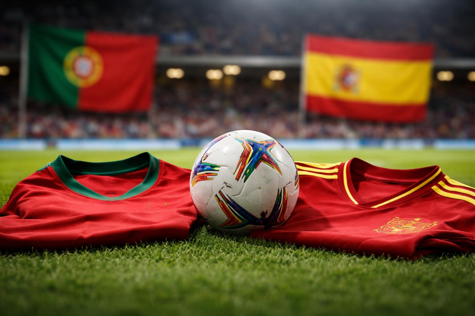Redaktionelle Szene zum Thema „Ronaldo vor Duell mit Spanien: Kritik und Zukunftsfragen vor möglichem Abschiedsspiel“