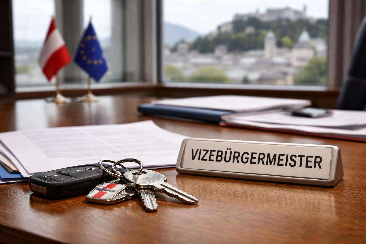 Redaktionelle Szene zum Thema „Salzburgs Vizebürgermeister Florian Kreibich kündigt Polit-Ausstieg an“