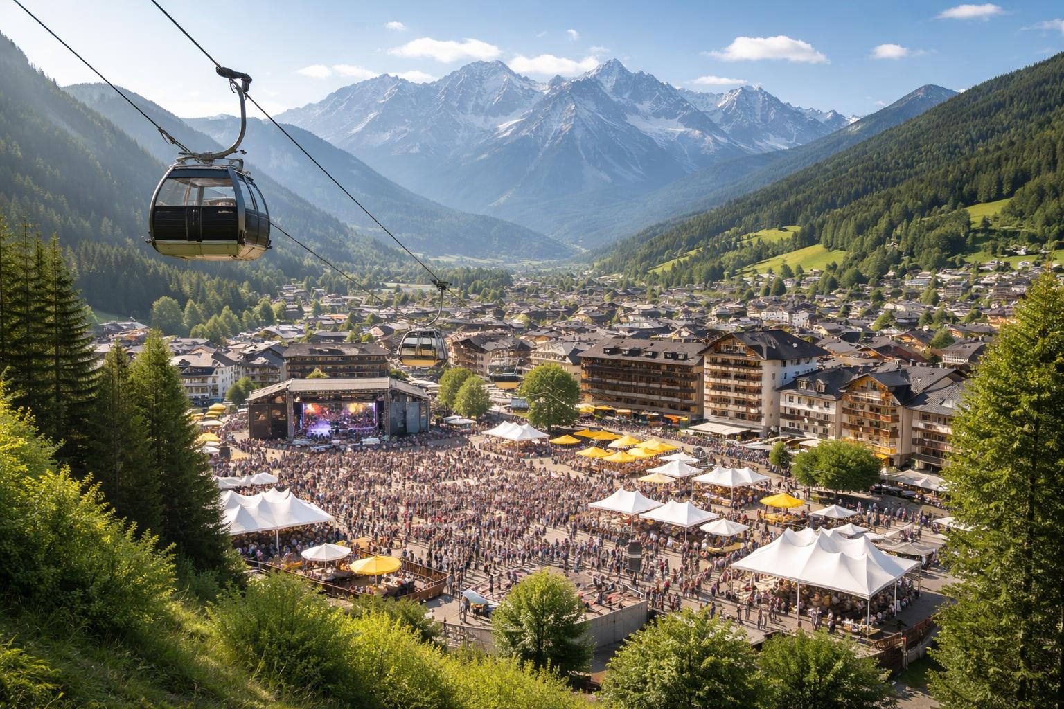 Redaktionelle Szene zum Thema „Schladming zieht nach Summer-Opening positive Bilanz“