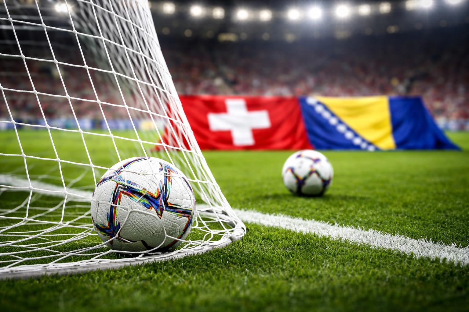 Redaktionelle Szene zum Thema „Schweiz nach 4:1 gegen Bosnien-Herzegowina auf Kurs Sechzehntelfinale“