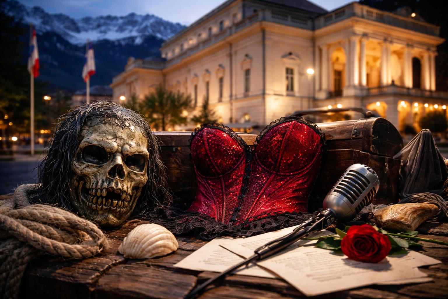 Redaktionelle Szene zum Thema „Shakespeares „Sturm“ trifft Madonna in Innsbruck“