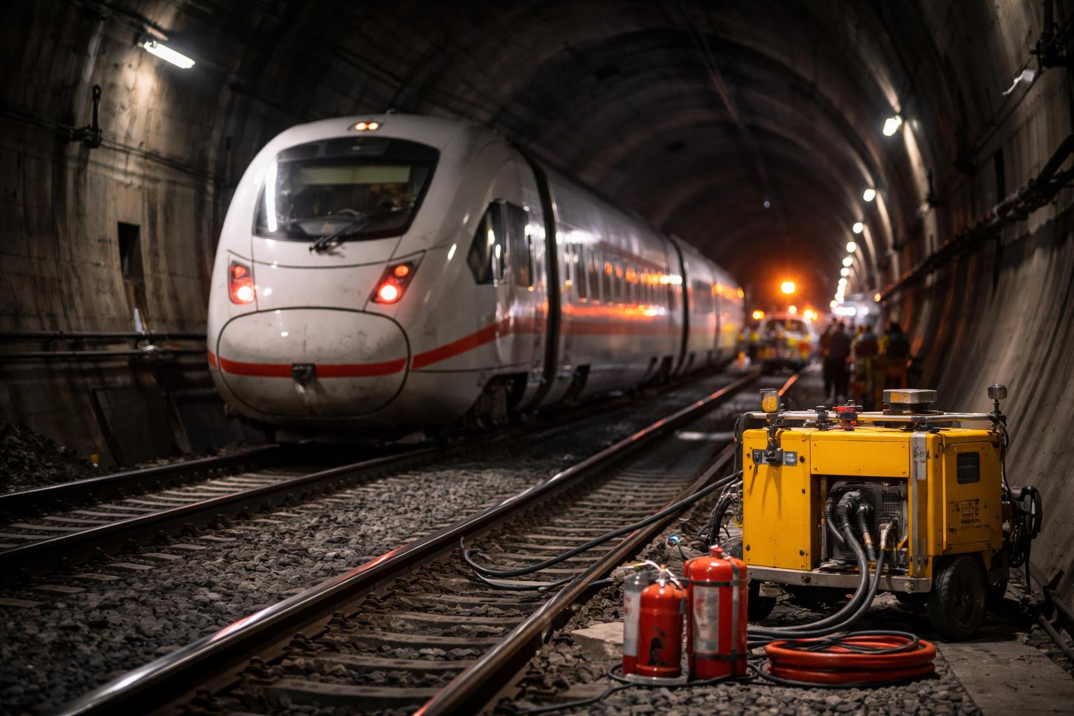 Redaktionelle Szene zum Thema „Sieben Stunden im Tunnel Hadersdorf: Bericht legt schwere Pannen bei ICE-Evakuierung offen“