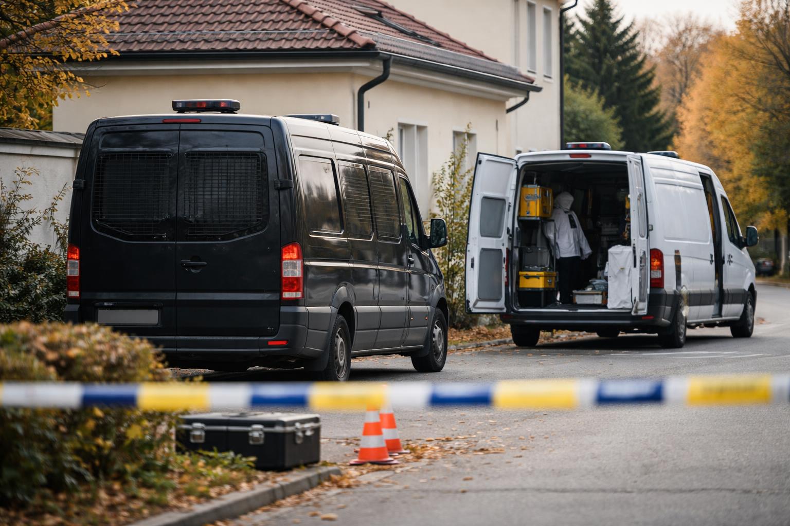 Redaktionelle Szene zum Thema „Sohn nach Fund einer eingemauerten Leiche in Münchendorf ausgeliefert“