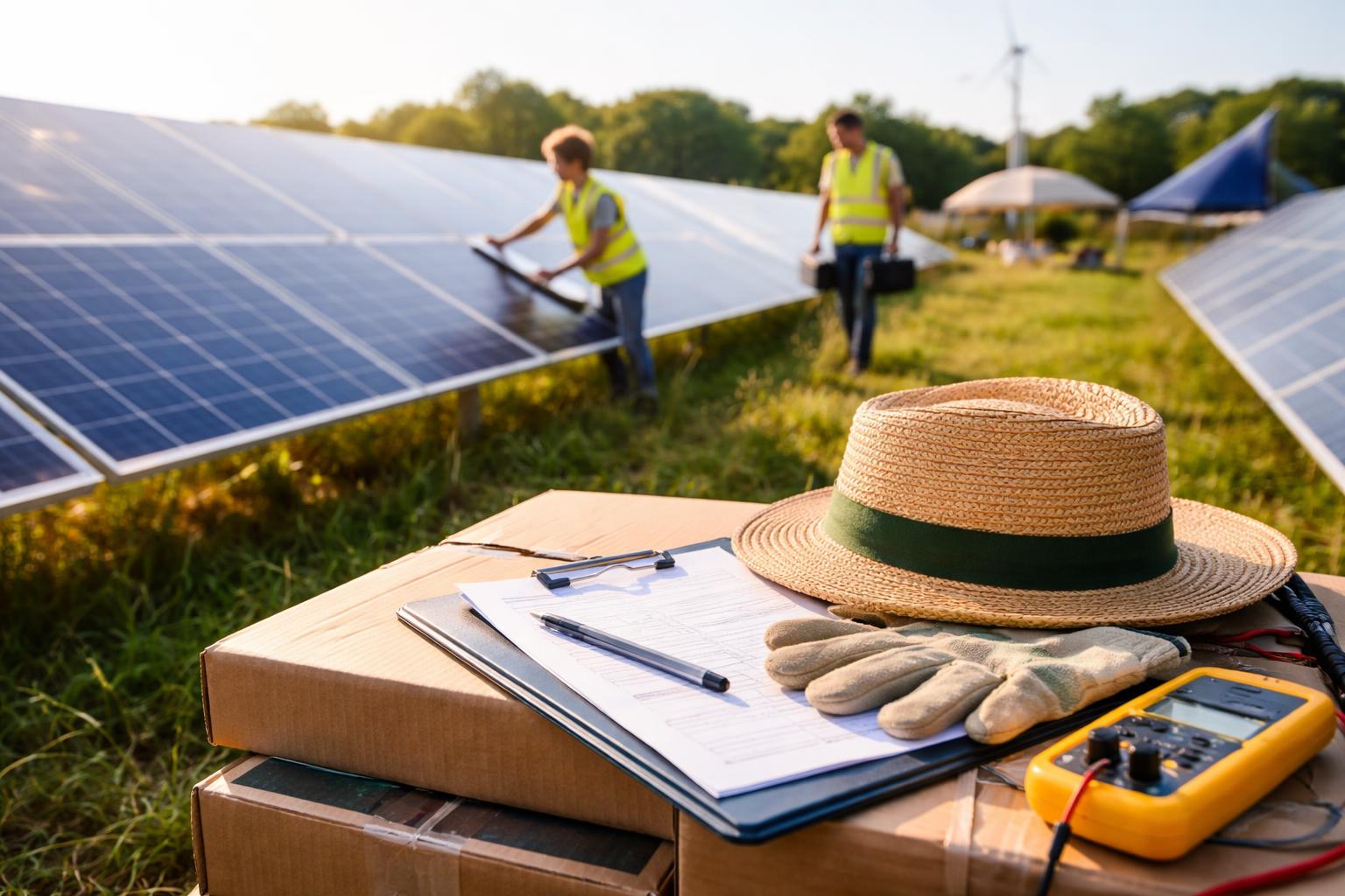 Redaktionelle Szene zum Thema „Solarjahr für junge Menschen: Deutsche Ökonomin wirbt für freiwilligen Klimadienst“