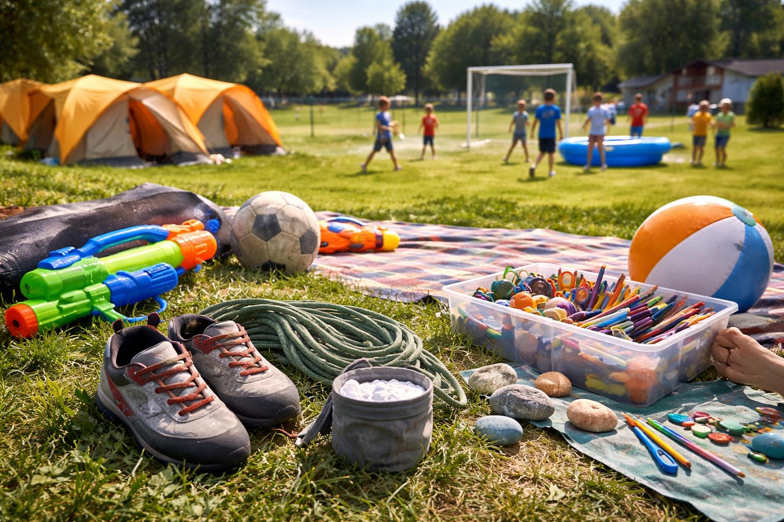 Redaktionelle Szene zum Thema „Sommercamp in Kalsdorf verbindet Sport, Kreativität und Werte“
