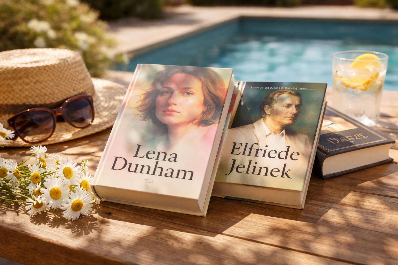 Redaktionelle Szene zum Thema „Sommerlektüre mit Literaturstar-Power: Dunham, Jelinek und Balzac im Fokus“