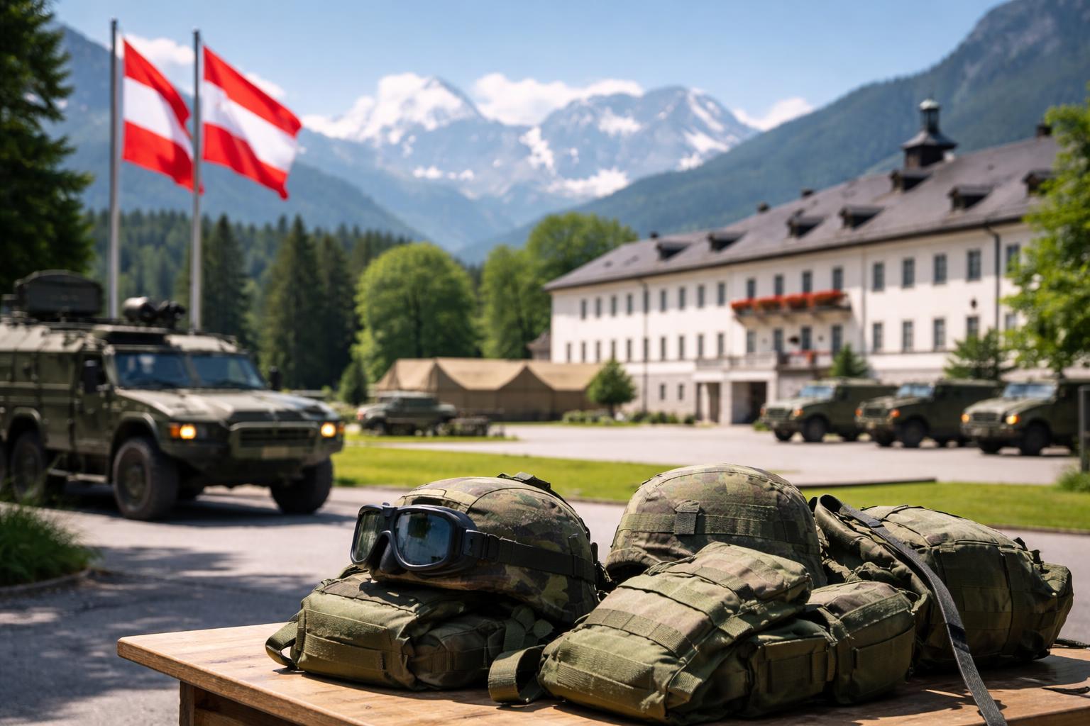 Redaktionelle Szene zum Thema „Sommerministerrat soll in Salzburger Kaserne stattfinden“