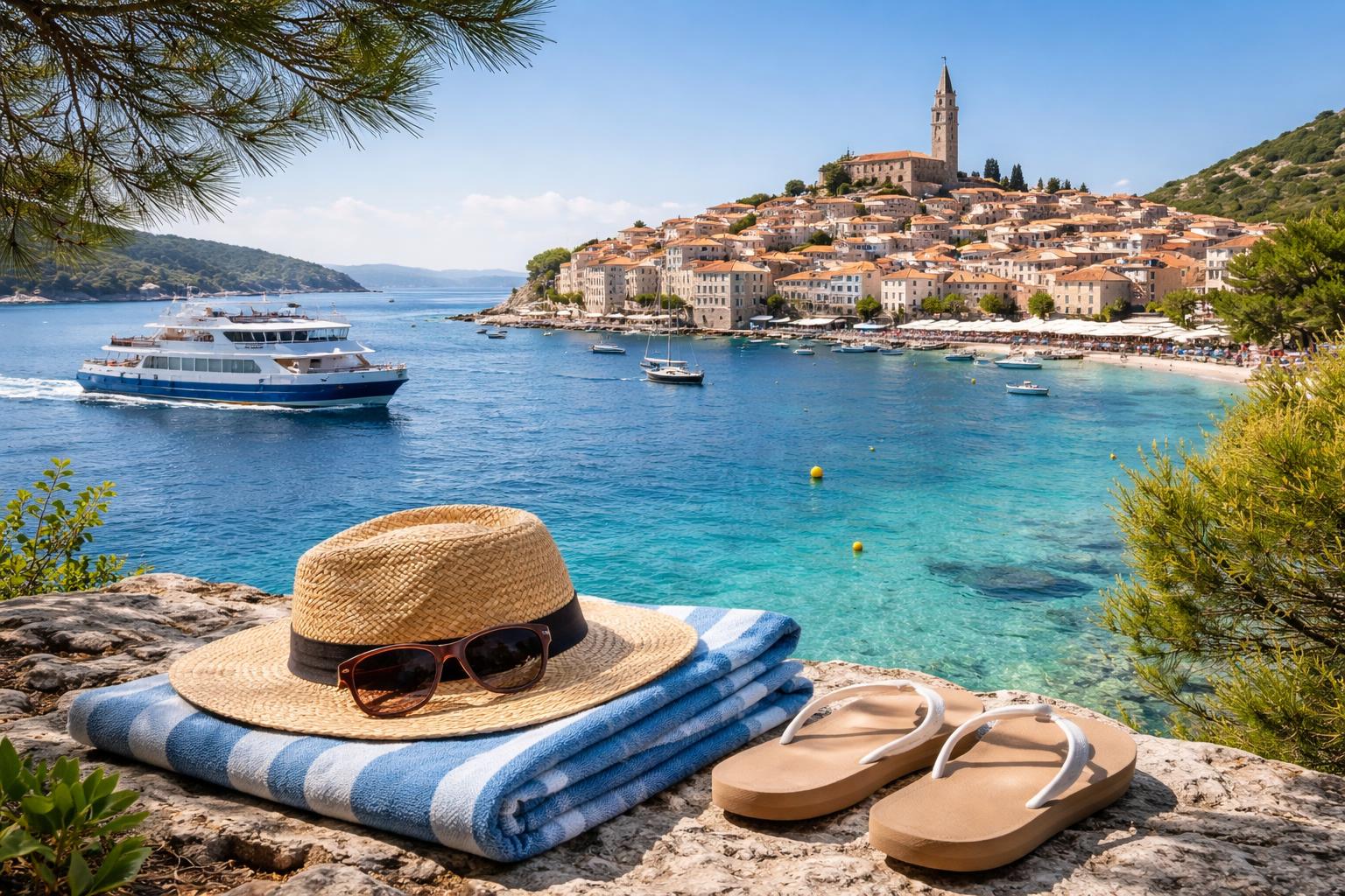 Redaktionelle Szene zum Thema „Sommerreisen rund um die Adria: Neue Tipps für Italien, Slowenien und Kroatien“