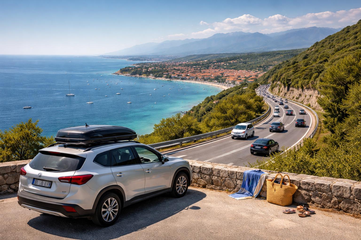 Redaktionelle Szene zum Thema „Sommerurlaub im Alpe-Adria-Raum: Tipps für Italien, Slowenien und Kroatien“