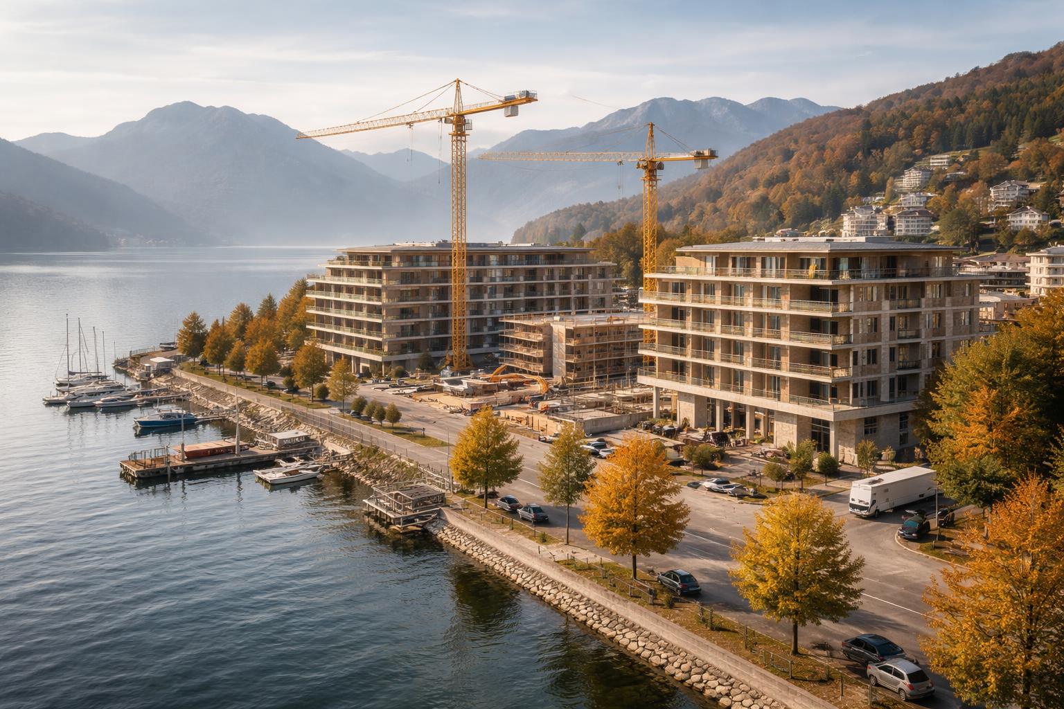 Redaktionelle Szene zum Thema „Soravia startet 2027 mit neuem Quartier am Traunsee“