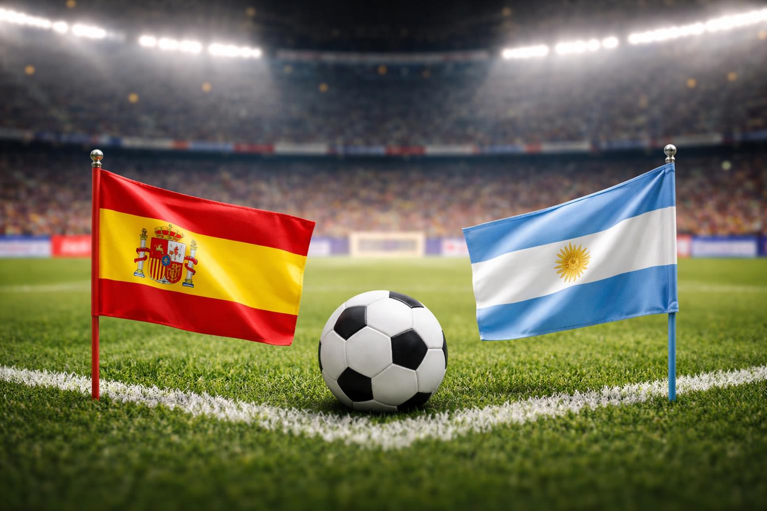Redaktionelle Szene zum Thema „Spanien oder Argentinien? Warum Messi den Finaltipp kippen lässt“