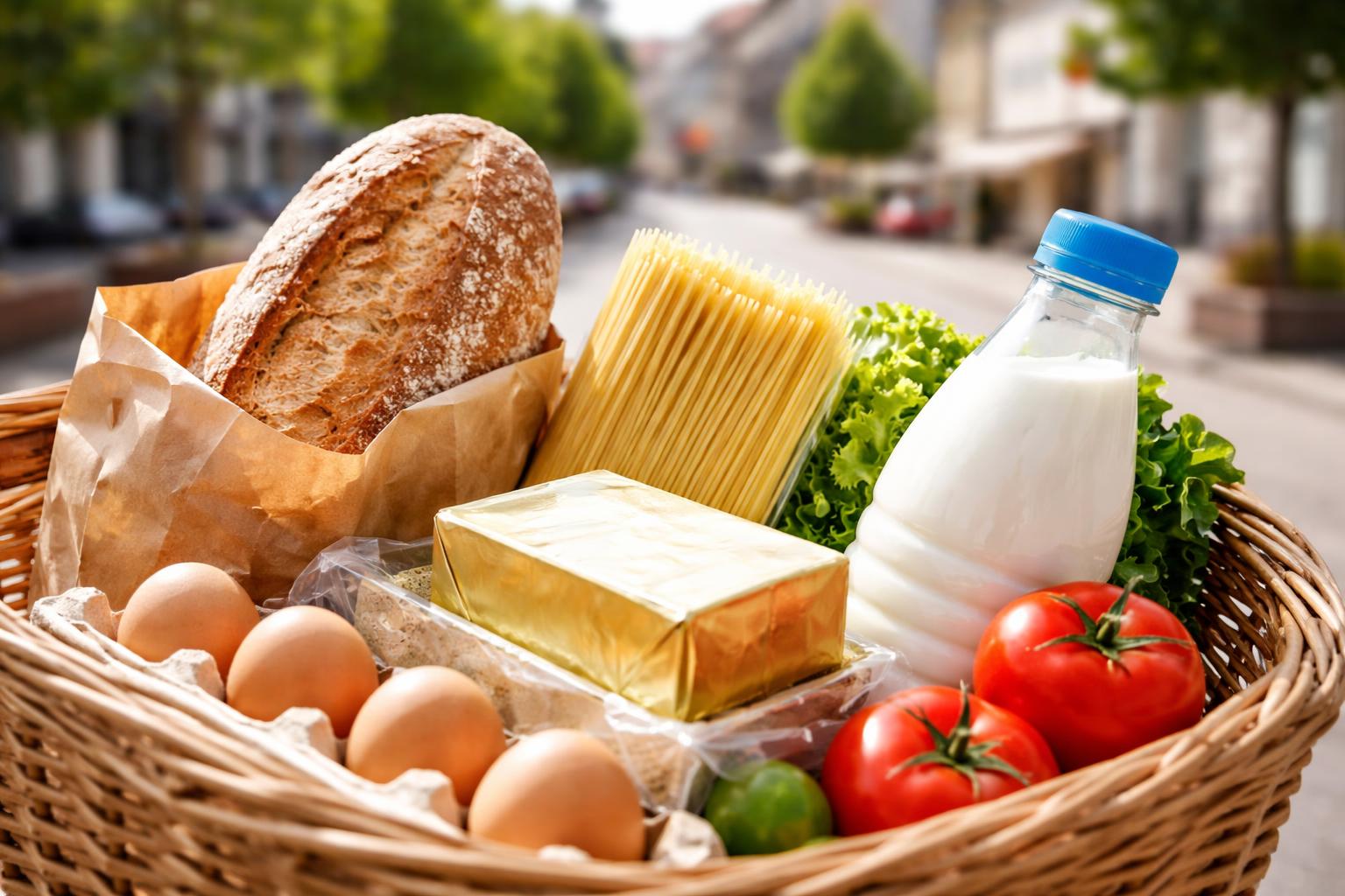 Redaktionelle Szene zum Thema „Spar-Chef sieht Spielraum für billigere Grundnahrungsmittel“
