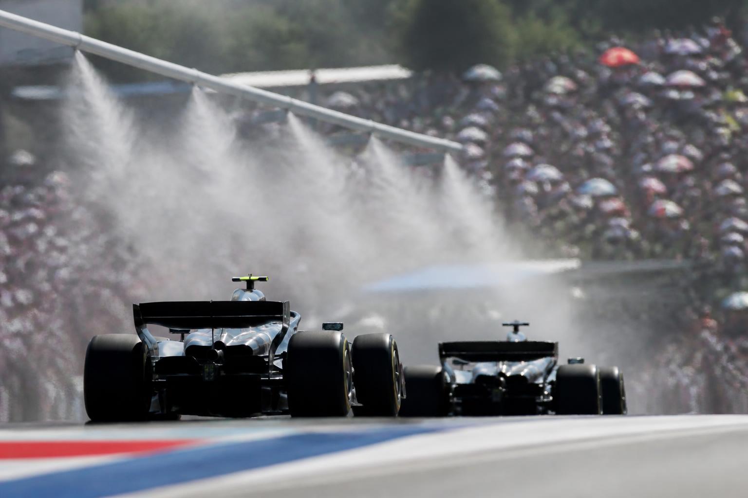Redaktionelle Szene zum Thema „Spielberg zieht positive Bilanz nach heißem Formel-1-Wochenende“