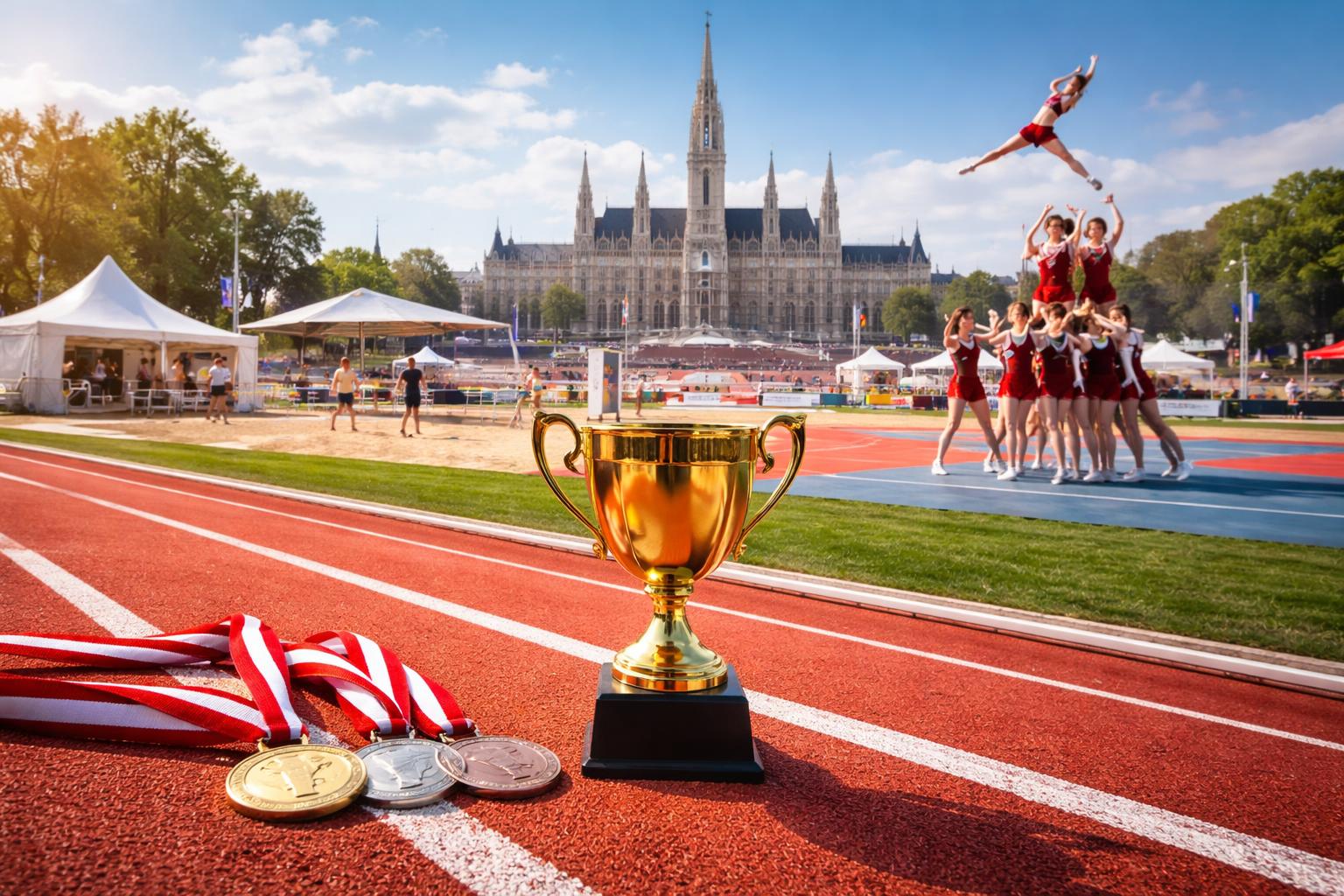 Redaktionelle Szene zum Thema „Sport Austria Finals feiern Premiere in Wien“