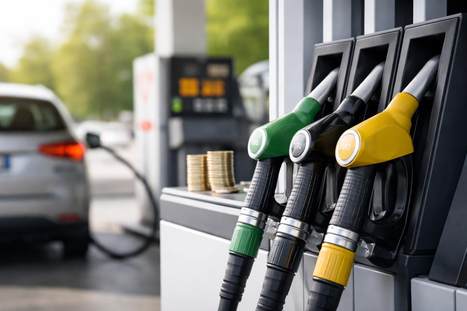 Redaktionelle Szene zum Thema „Spritpreisbremse wird im August auf 1,9 Cent pro Liter erhöht“