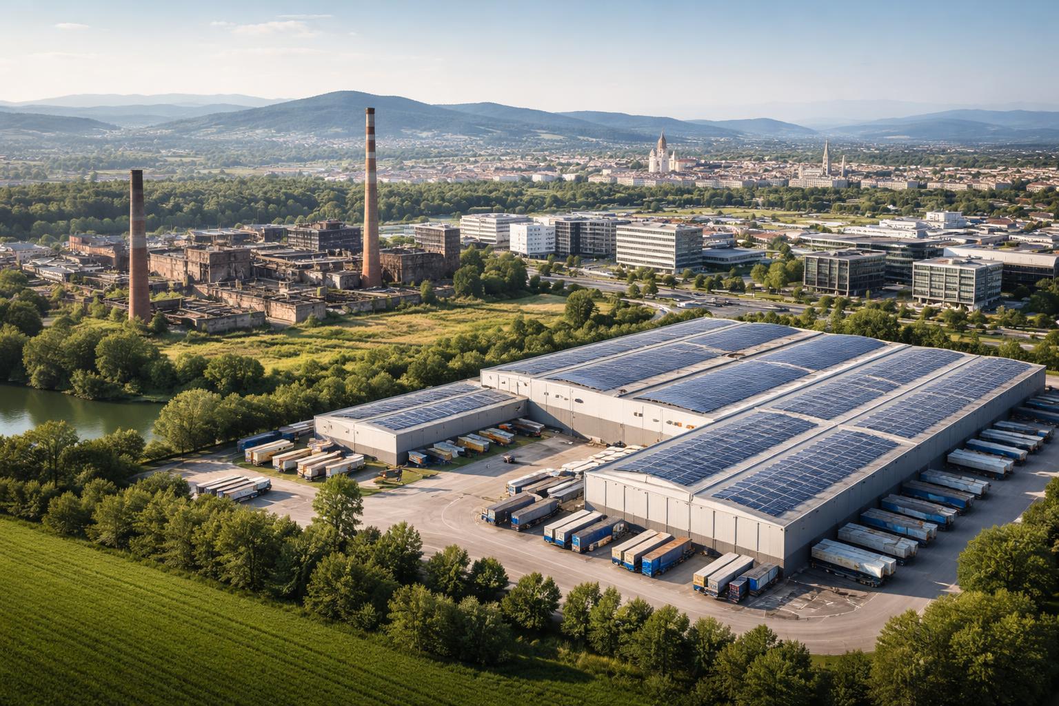 Redaktionelle Szene zum Thema „St. Pölten hat sein altes Industrie-Image hinter sich gelassen“