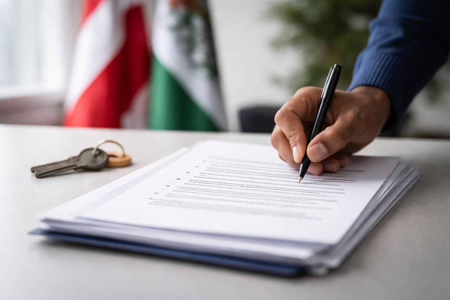 Redaktionelle Szene zum Thema „Steiermark verlangt von Asylwerbern Unterschrift unter Verhaltensregeln“