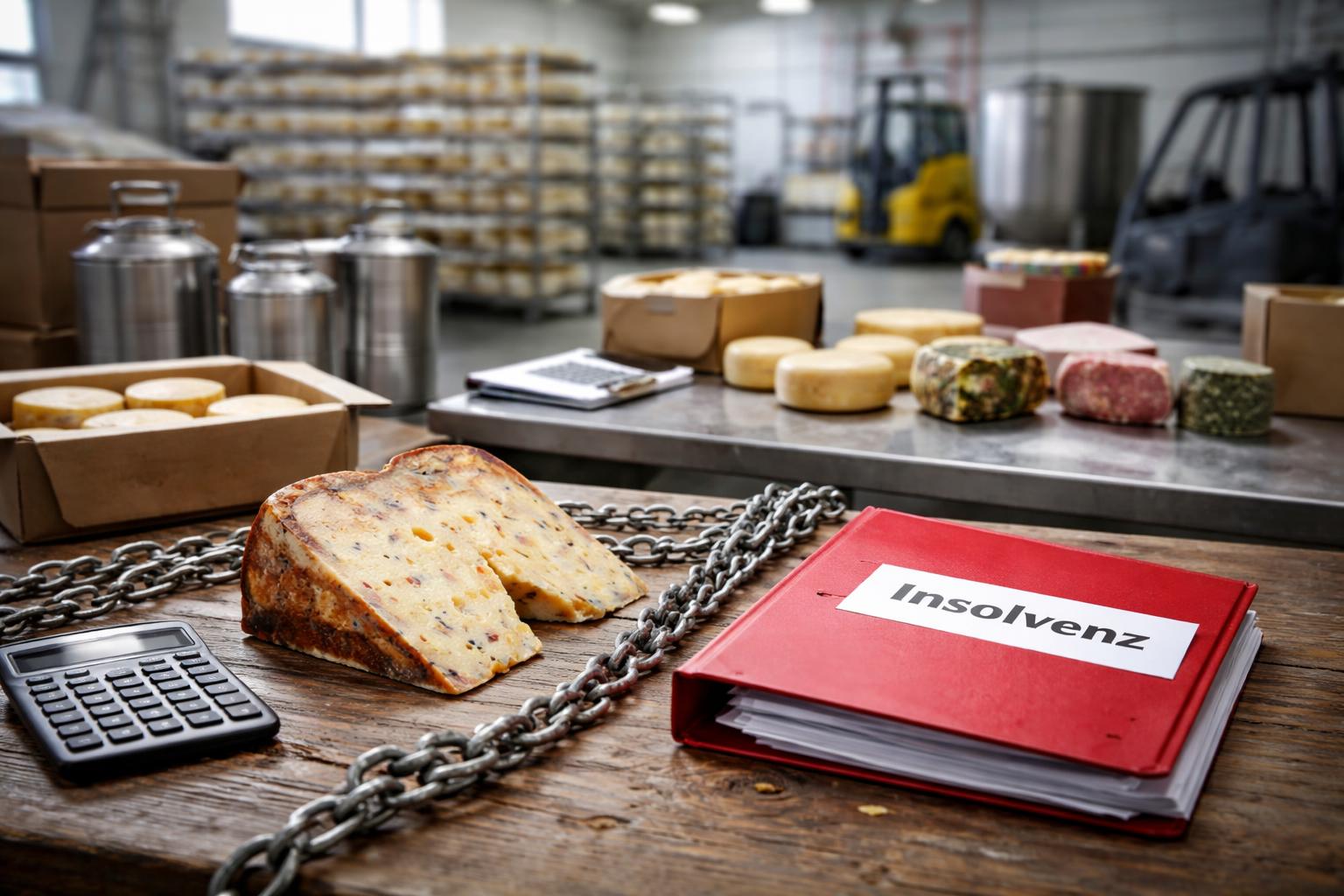 Redaktionelle Szene zum Thema „Steirische Käsefirma „Crazy Cheese“ ist insolvent“