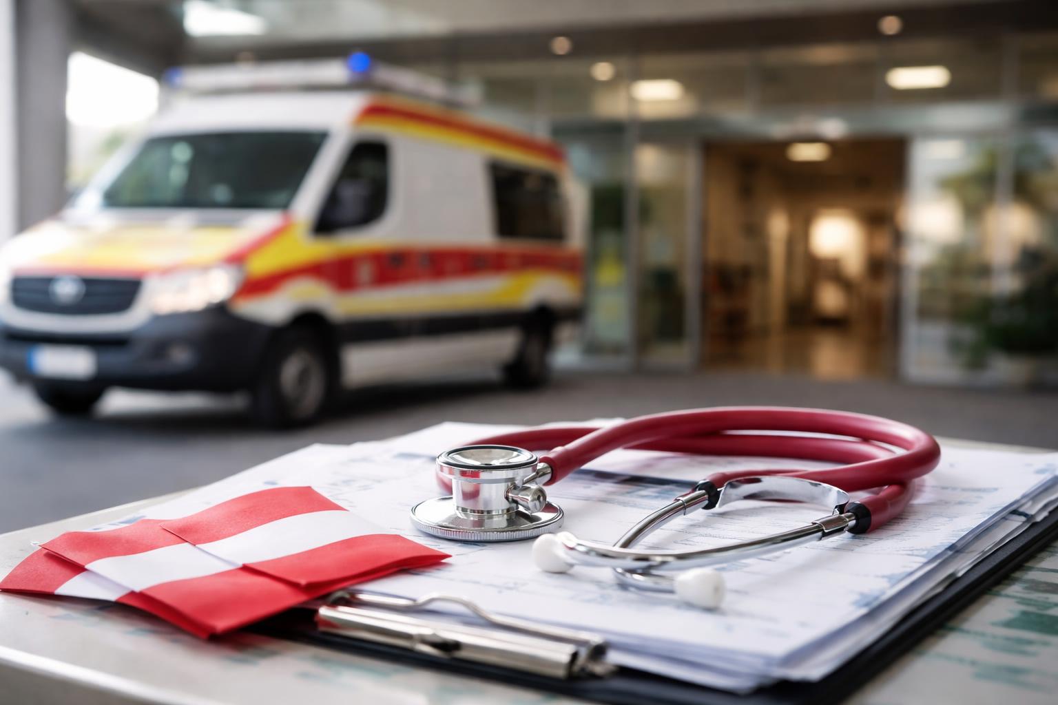Redaktionelle Szene zum Thema „Steirische SPÖ attackiert Kornhäusl in Gesundheitsdebatte scharf“